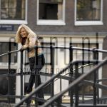 04-09-2004 Char in Amsterdam by order of Pulse Magazine. September 04, 2004. 

[keywords]Posed, Canal Bridge, Smiling[/keywords]